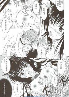 (C76) [USAUSA (Akira)] Cream Yui Nyan! (To LOVE-Ru) [Chinese] [萌の羽翼汉化组] - page 17