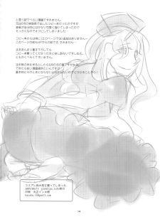 (C76) [pinktips.info (kazuha)] Cosplay Reitaisai o Katte Shimatta. (Touhou Project) - page 14