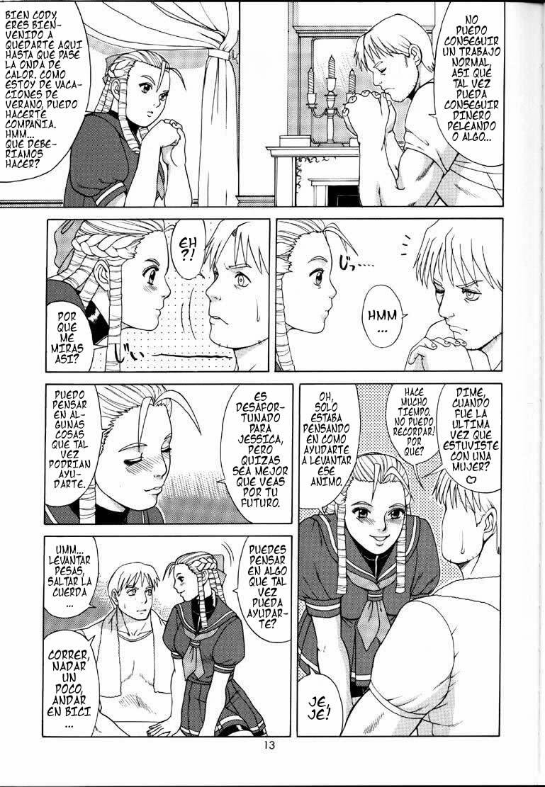 Sakura & Friends Quince Jam (Street Fighter) [Spanish] [Rewrite] [Exiles Kingdom] page 13 full