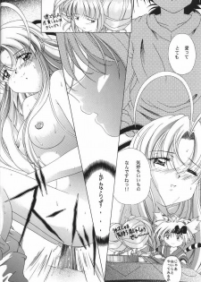 [INDURAIN (Hamaguri Kinome)] Transparent link 3 (Mamotte Shugogetten!) - page 19