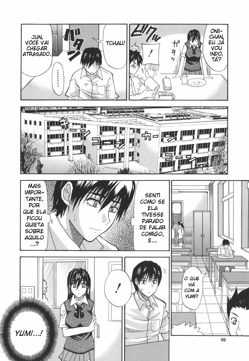 [Shunjou Shuusuke] Ichizu na Toriko - A Earnest Captive [Portuguese-BR] [Hentai Arimasu] page 91 full