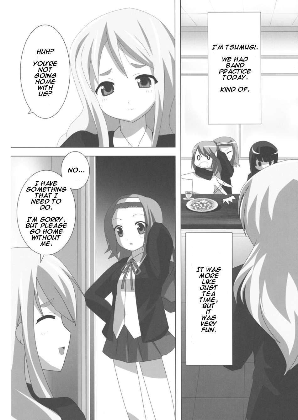 (Houkago Tea Time) [Lezmoe! (Oyu no Kaori)] K-ON Bon!? (K-ON!) [English] [Burning Bang] page 8 full