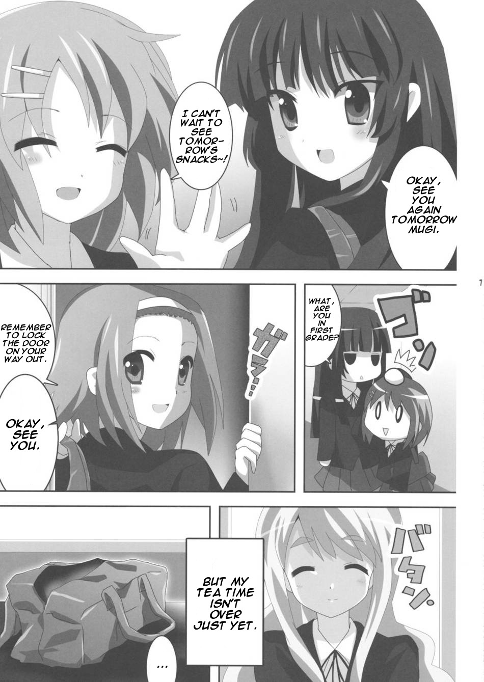 (Houkago Tea Time) [Lezmoe! (Oyu no Kaori)] K-ON Bon!? (K-ON!) [English] [Burning Bang] page 9 full