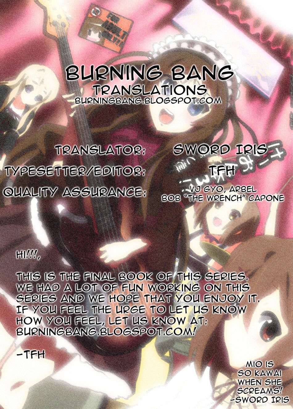 (Houkago Tea Time) [Lezmoe! (Oyu no Kaori)] K-ON Bon 3!? -Mio to Ritsu- (K-ON!) [English] [Burning Bang] page 2 full