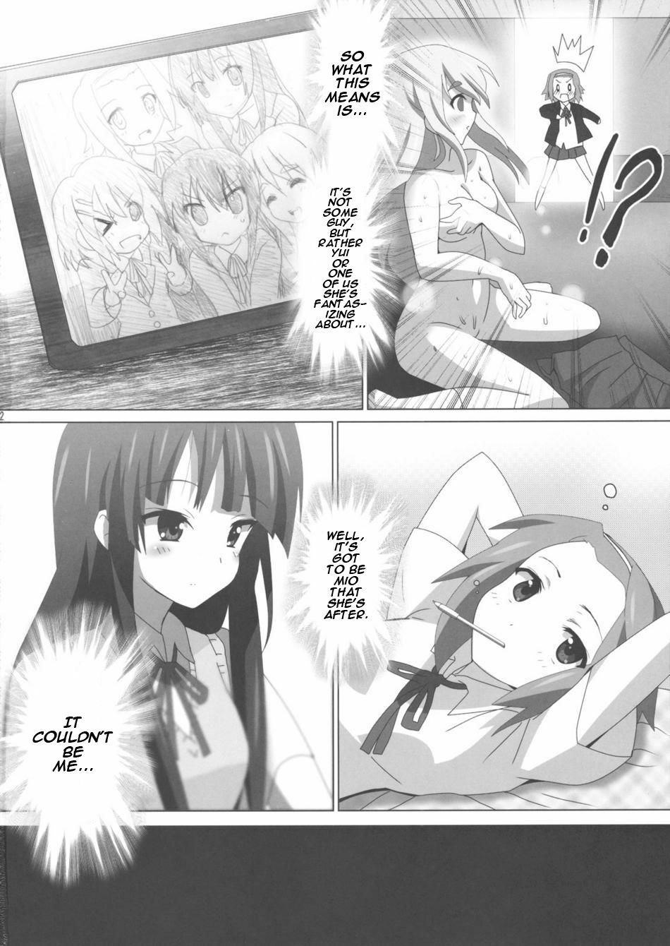 (Houkago Tea Time) [Lezmoe! (Oyu no Kaori)] K-ON Bon 3!? -Mio to Ritsu- (K-ON!) [English] [Burning Bang] page 4 full