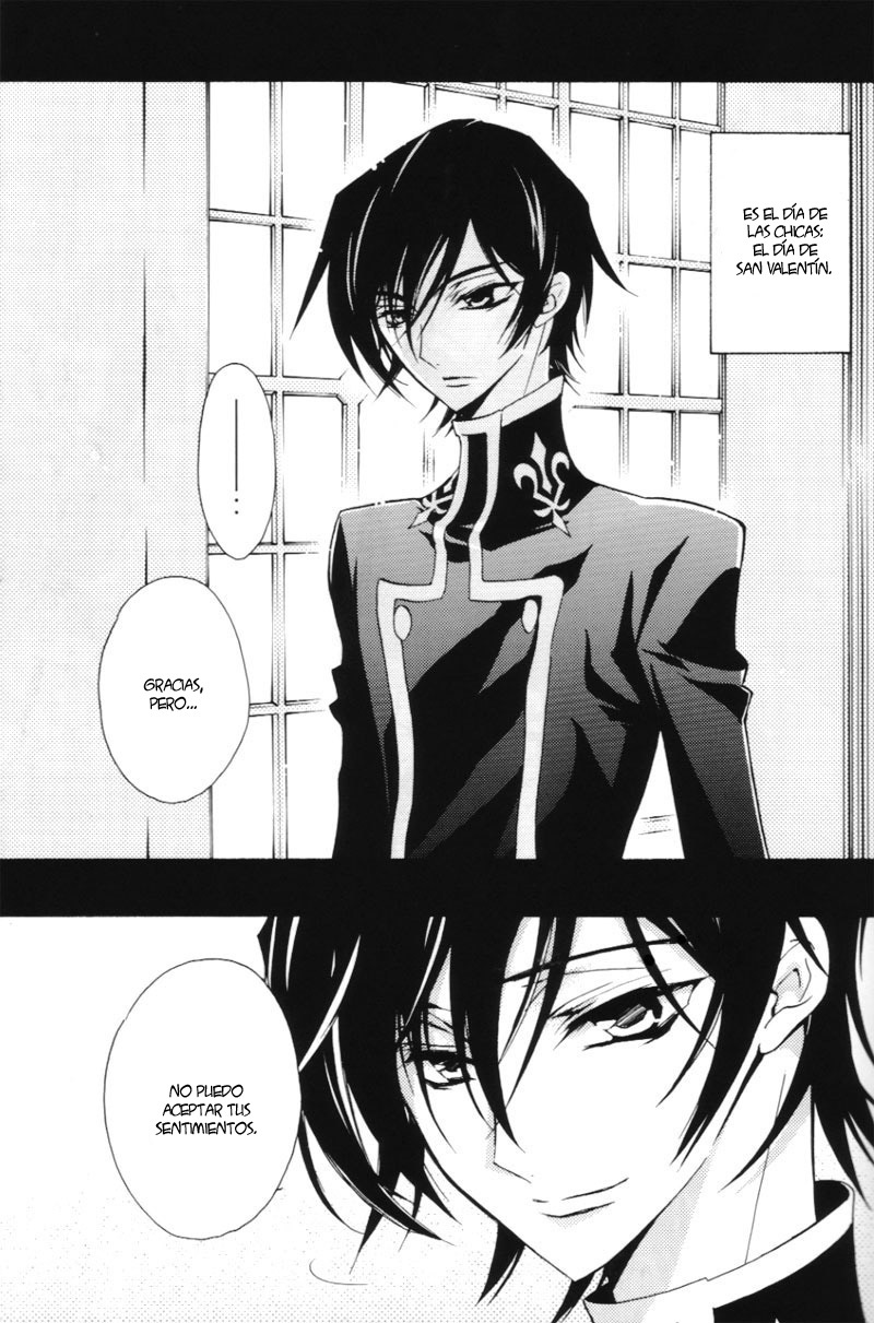 [kashi (Fujiya Ai, Shouoto Aya)] Royal Chocolate Flash (CODE GEASS: Lelouch of the Rebellion) [Spanish] page 2 full