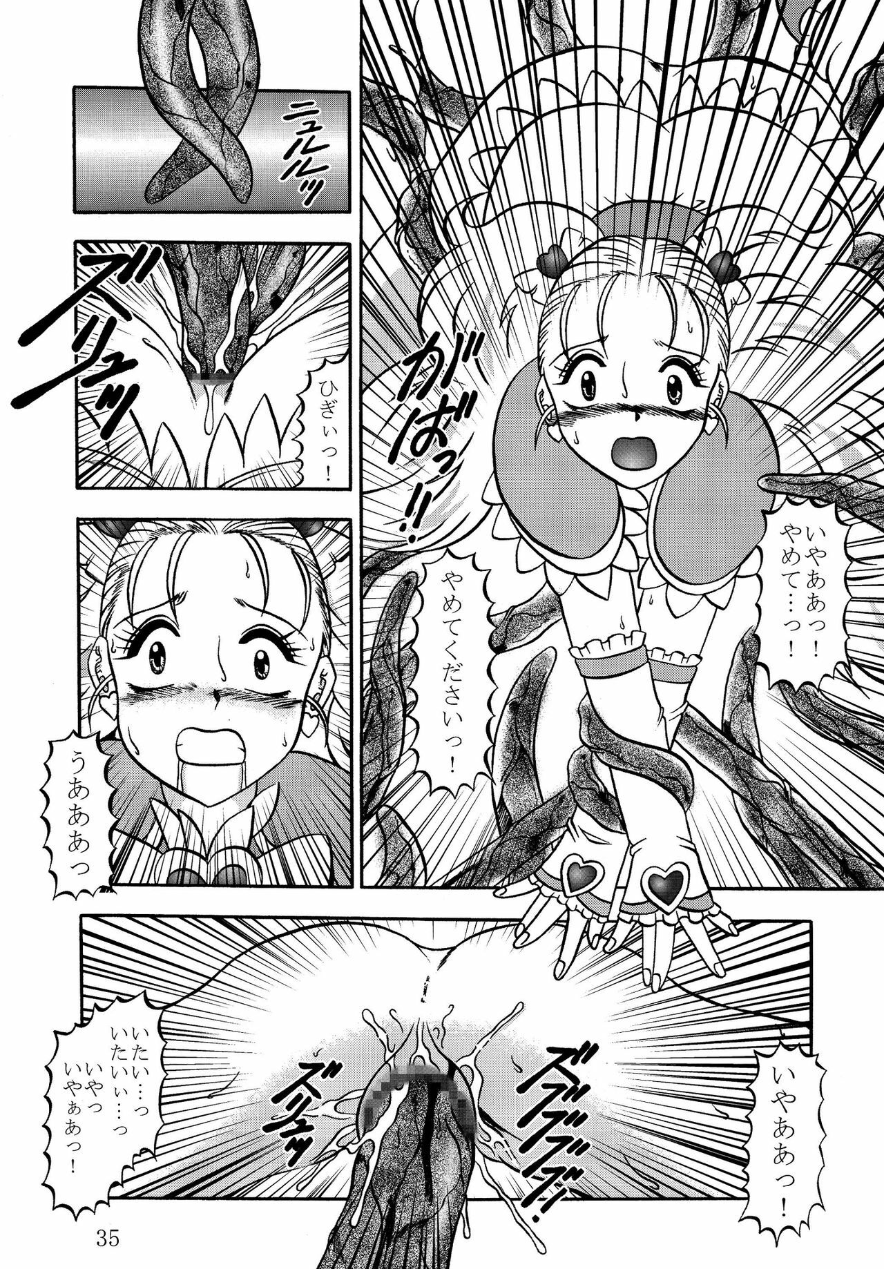 (COMIC1☆03) [Studio Kyawn (Murakami Masaki)] GREATEST ECLIPSE Stardust SEED - Insan (Precure) page 35 full