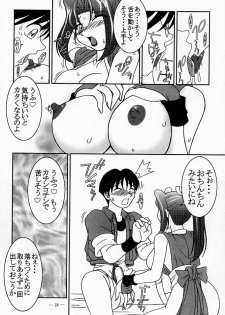 (CR26) [KENIX (Ninnin!)] Nettai Ouhi Mai (King of Fighters) - page 15