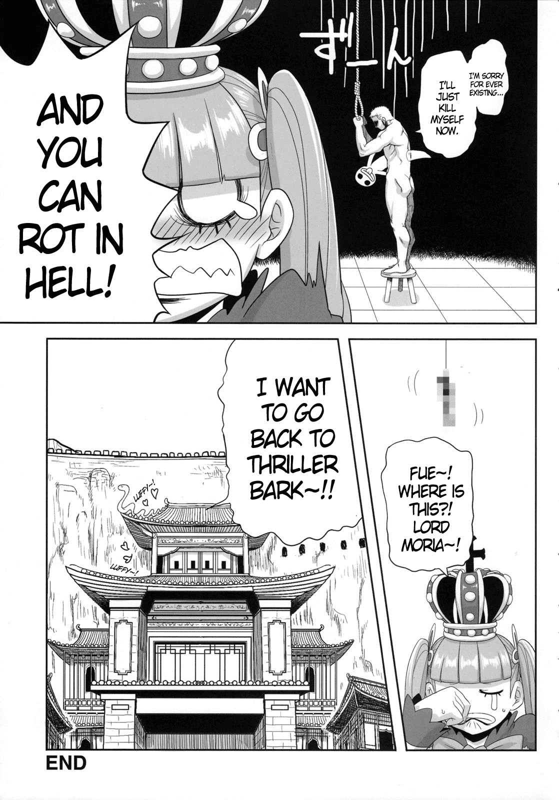 (C76) [Rojiura Jack (Jun)] THROUGH THE WALL (One Piece) [English] {doujin.moe.us} page 25 full