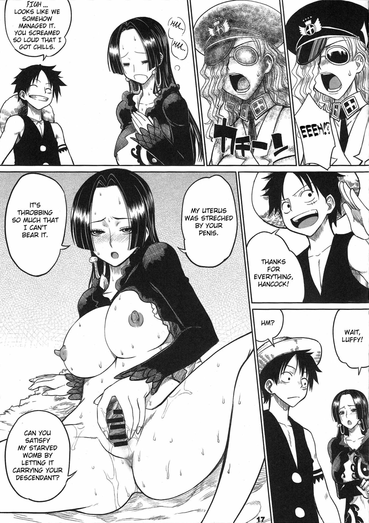 (C76) [Choujikuu Yousai Kachuusha (Denki Shougun)] MEROMERO GIRLS (ONE PIECE) [English] {doujin-moe.us} page 16 full