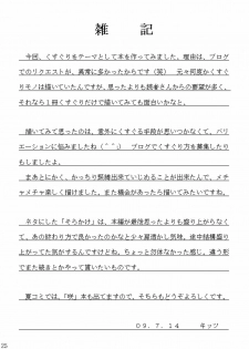 [Asanoya (Kittsu)] Seishin Houkai suru made Kusuguri Makutte Ryoujoku shite miru Test (Sora wo Kakeru Shoujo) [Digital] - page 25