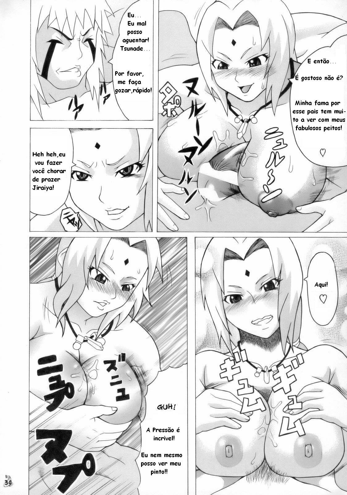 (C70) [Tsurikichi Doumei (Hiraizumi Kou)] Nurunuru Namekuji Hime 3-bon Shoubu | Slimy Slug Princess Battle 3 (Ivy to Tsunade o Yaru Dake no Hon) (Naruto) [Portuguese-BR] page 13 full