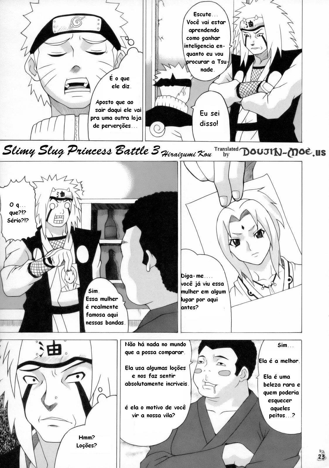 (C70) [Tsurikichi Doumei (Hiraizumi Kou)] Nurunuru Namekuji Hime 3-bon Shoubu | Slimy Slug Princess Battle 3 (Ivy to Tsunade o Yaru Dake no Hon) (Naruto) [Portuguese-BR] page 2 full