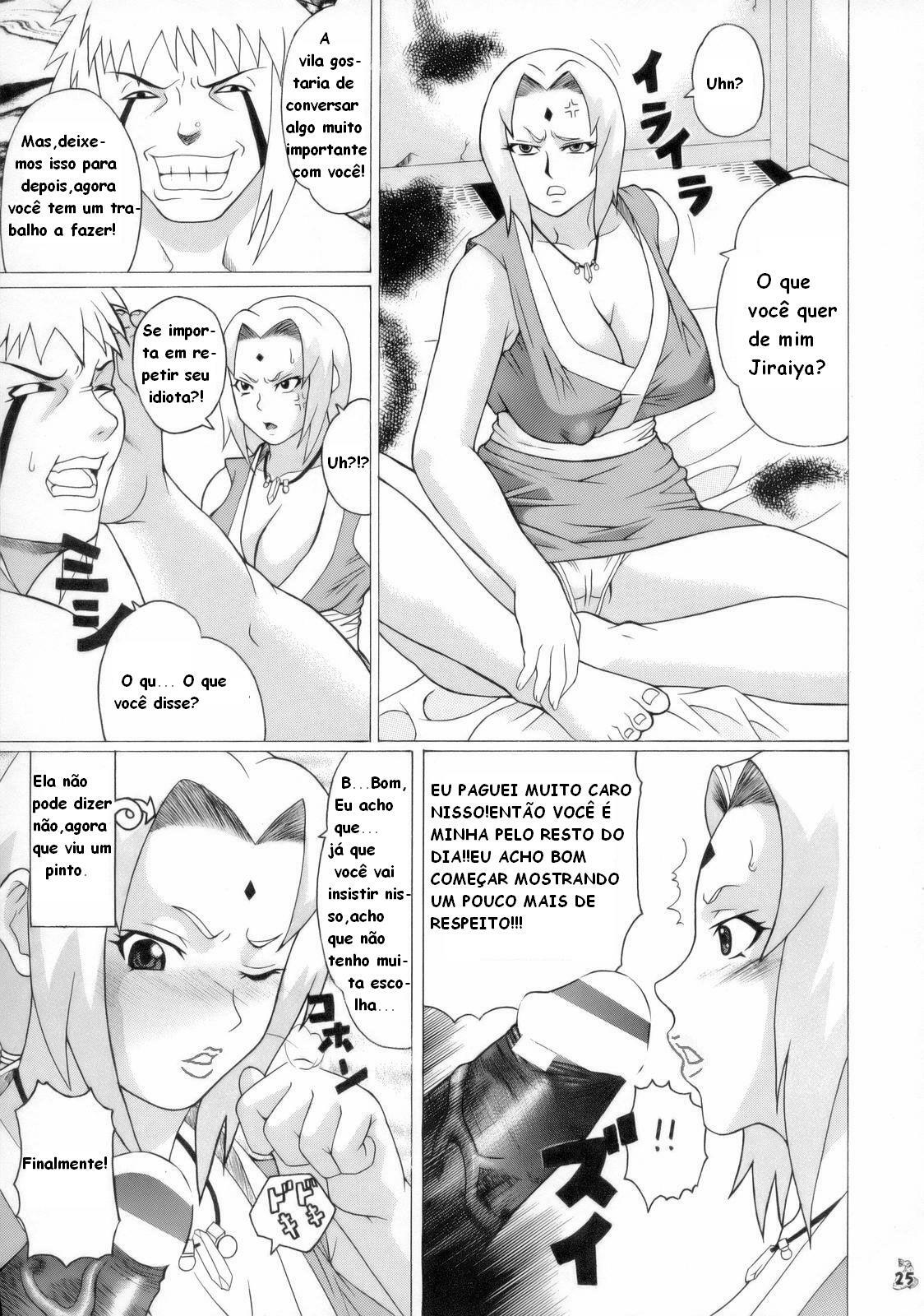 (C70) [Tsurikichi Doumei (Hiraizumi Kou)] Nurunuru Namekuji Hime 3-bon Shoubu | Slimy Slug Princess Battle 3 (Ivy to Tsunade o Yaru Dake no Hon) (Naruto) [Portuguese-BR] page 4 full