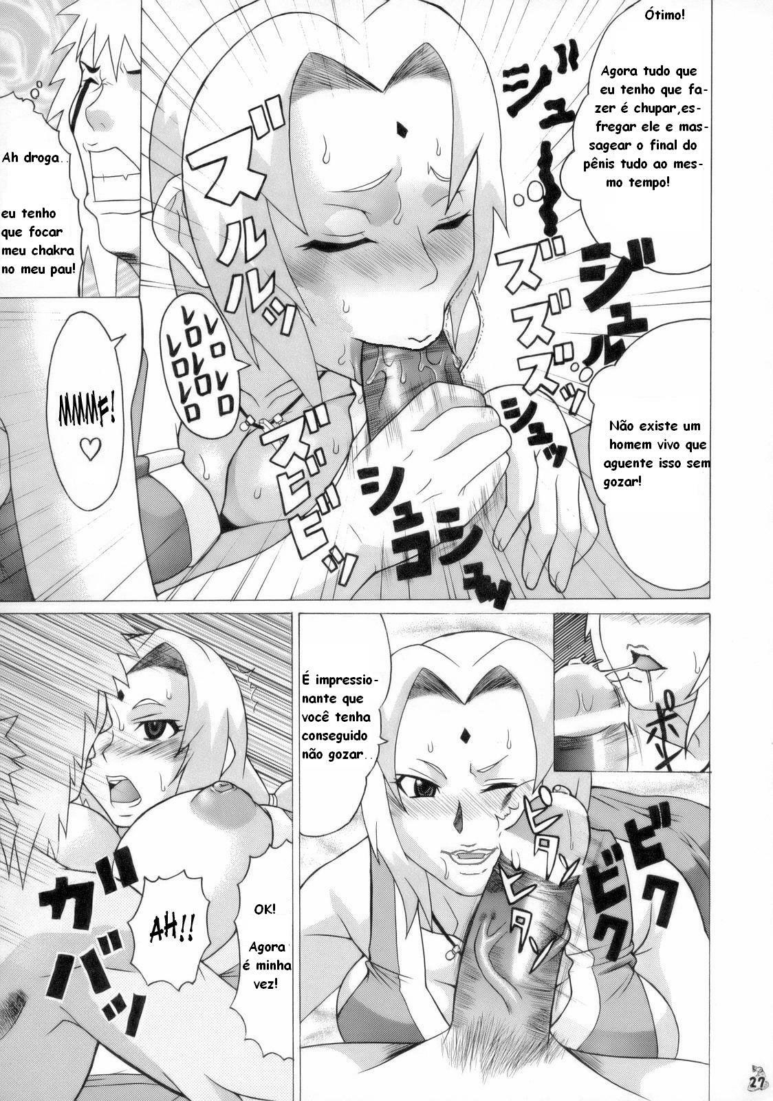 (C70) [Tsurikichi Doumei (Hiraizumi Kou)] Nurunuru Namekuji Hime 3-bon Shoubu | Slimy Slug Princess Battle 3 (Ivy to Tsunade o Yaru Dake no Hon) (Naruto) [Portuguese-BR] page 6 full