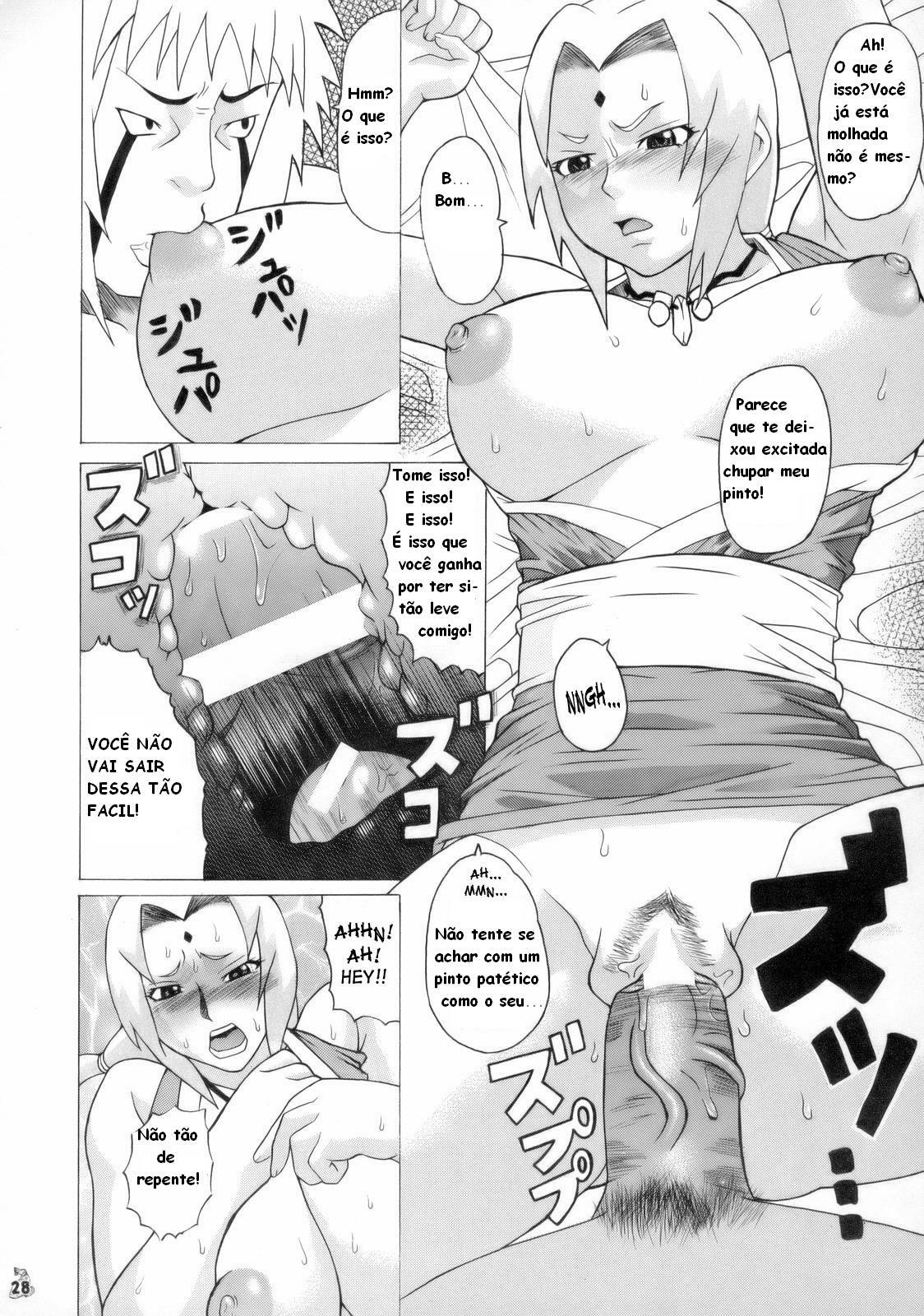 (C70) [Tsurikichi Doumei (Hiraizumi Kou)] Nurunuru Namekuji Hime 3-bon Shoubu | Slimy Slug Princess Battle 3 (Ivy to Tsunade o Yaru Dake no Hon) (Naruto) [Portuguese-BR] page 7 full