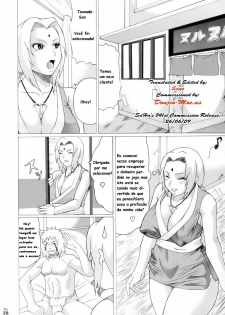 (C70) [Tsurikichi Doumei (Hiraizumi Kou)] Nurunuru Namekuji Hime 3-bon Shoubu | Slimy Slug Princess Battle 3 (Ivy to Tsunade o Yaru Dake no Hon) (Naruto) [Portuguese-BR] - page 3