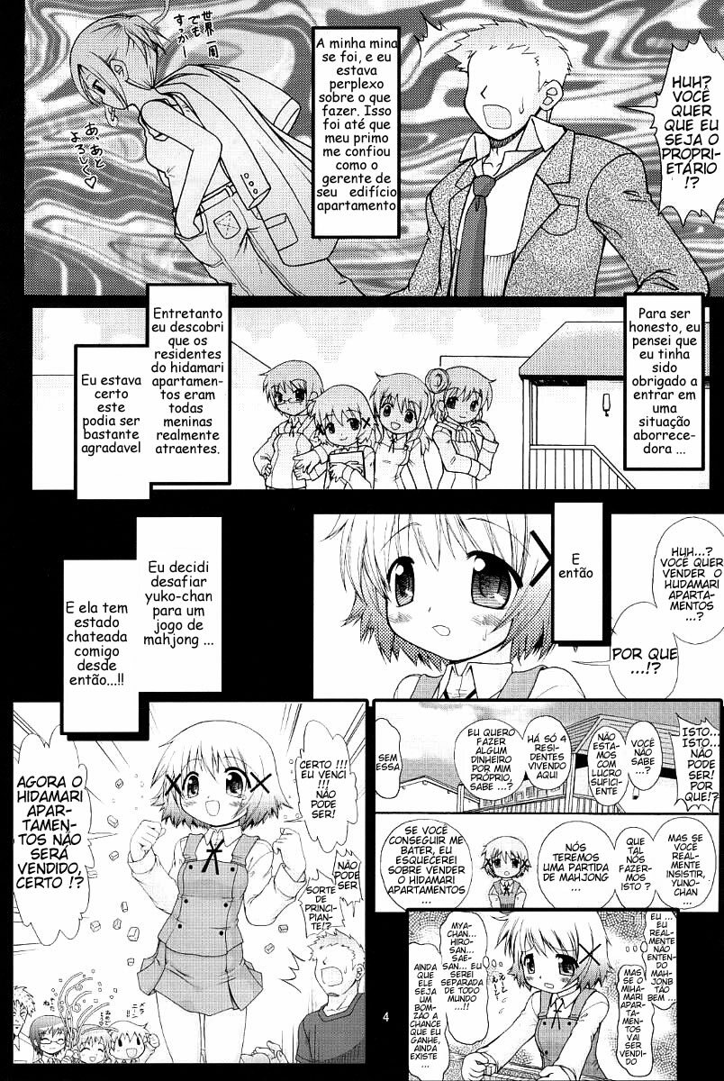 [FESTA. (Yoshitani Ganjitsu)] Taiyou Shoujo (Hidamari Sketch) [Portuguese-BR] [Ramsirual] [2007-12-05] page 3 full