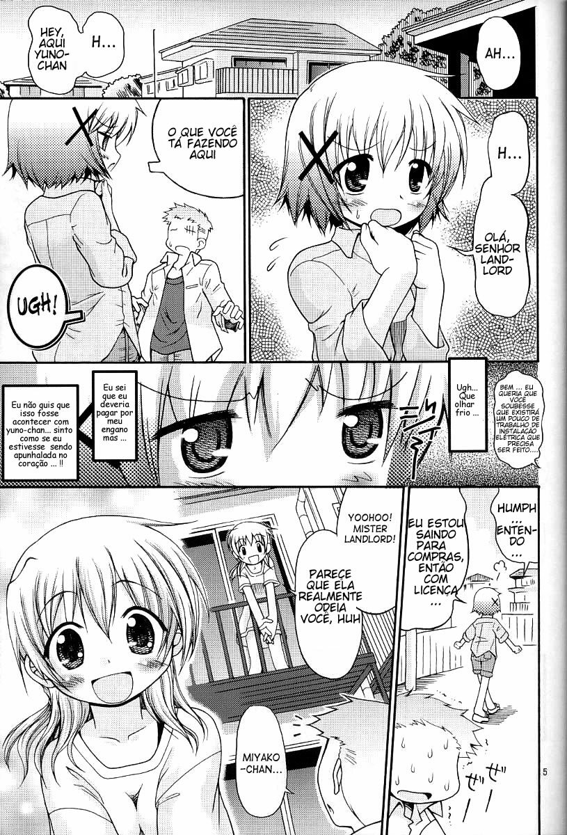 [FESTA. (Yoshitani Ganjitsu)] Taiyou Shoujo (Hidamari Sketch) [Portuguese-BR] [Ramsirual] [2007-12-05] page 4 full