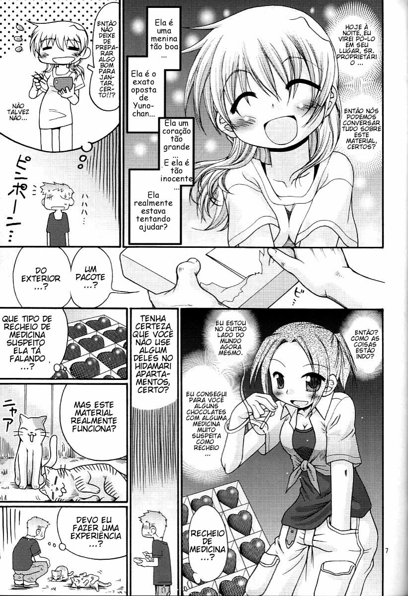 [FESTA. (Yoshitani Ganjitsu)] Taiyou Shoujo (Hidamari Sketch) [Portuguese-BR] [Ramsirual] [2007-12-05] page 6 full