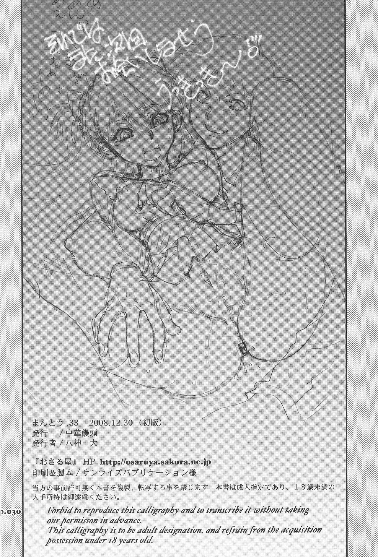 (C75) [Chuuka Mantou (Yagami Dai)] Mantou.33 (Neon Genesis Evangelion) page 29 full
