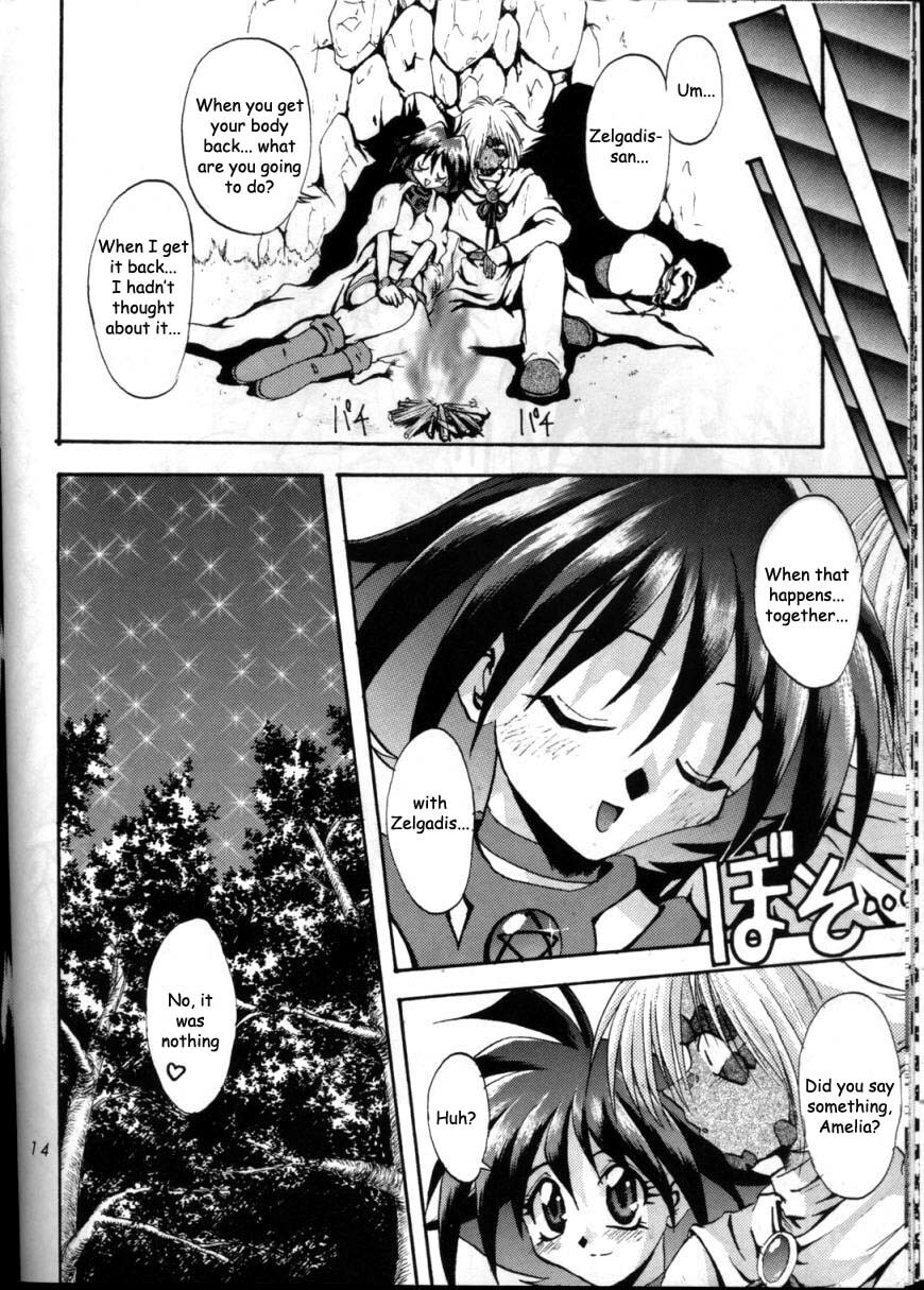 (C57) [Double Branch (Kohitsuji, Mimikaki)] KUJIKENAIKARA! (Slayers) [English] {Kizlan} page 13 full