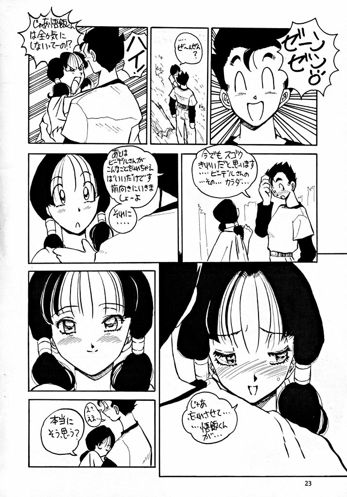 (C49) [Oiwaidou (Iwasaki Tatsuya)] BYECHA! HARUMI (Dragon Ball Z) [Incomplete] page 23 full