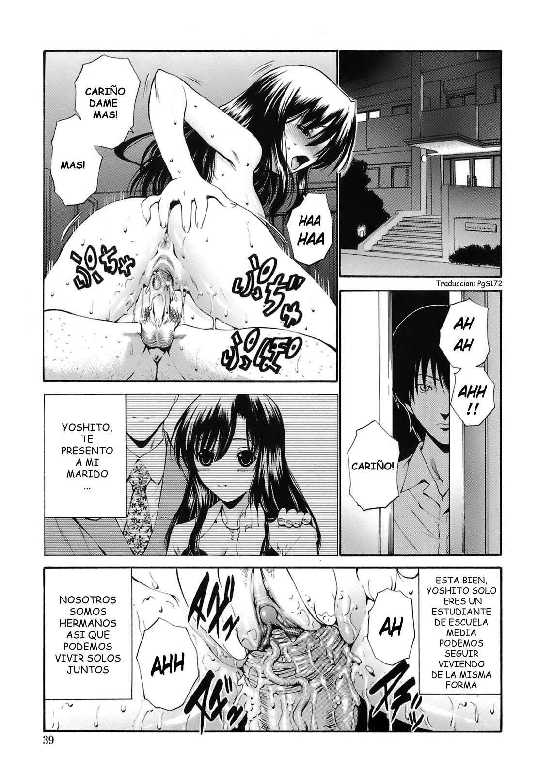 [Nishikawa Kou] Rinkan Shimai - Gang Rape Sister Ch. 3 [Spanish] [Mundo H No Fansub] page 1 full