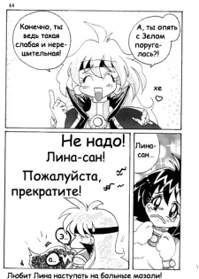 (C52) [Ginmomodou (Mita Satomi)] Slayers Adult Mix (1 & 2) (Slayers) [Russian] {Невидимка} [Incomplete] - page 43