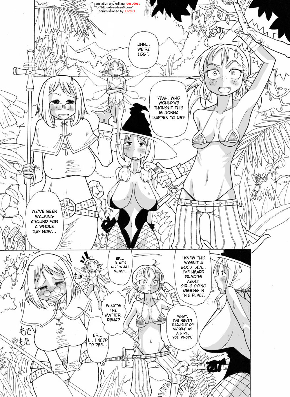 [Freddie Works (Sakazaki Freddie)] Kankin Tairankou!! Succubus no Kan | Orgy in captivity!! House of Succubus [English] [desudesu] [Digital] page 1 full