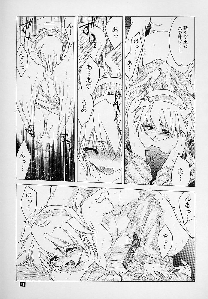 (C58) [Toko-ya (Kitoen)] Ware wa Kurashi, Saredo Uruwashi (Breath of Fire IV) page 40 full