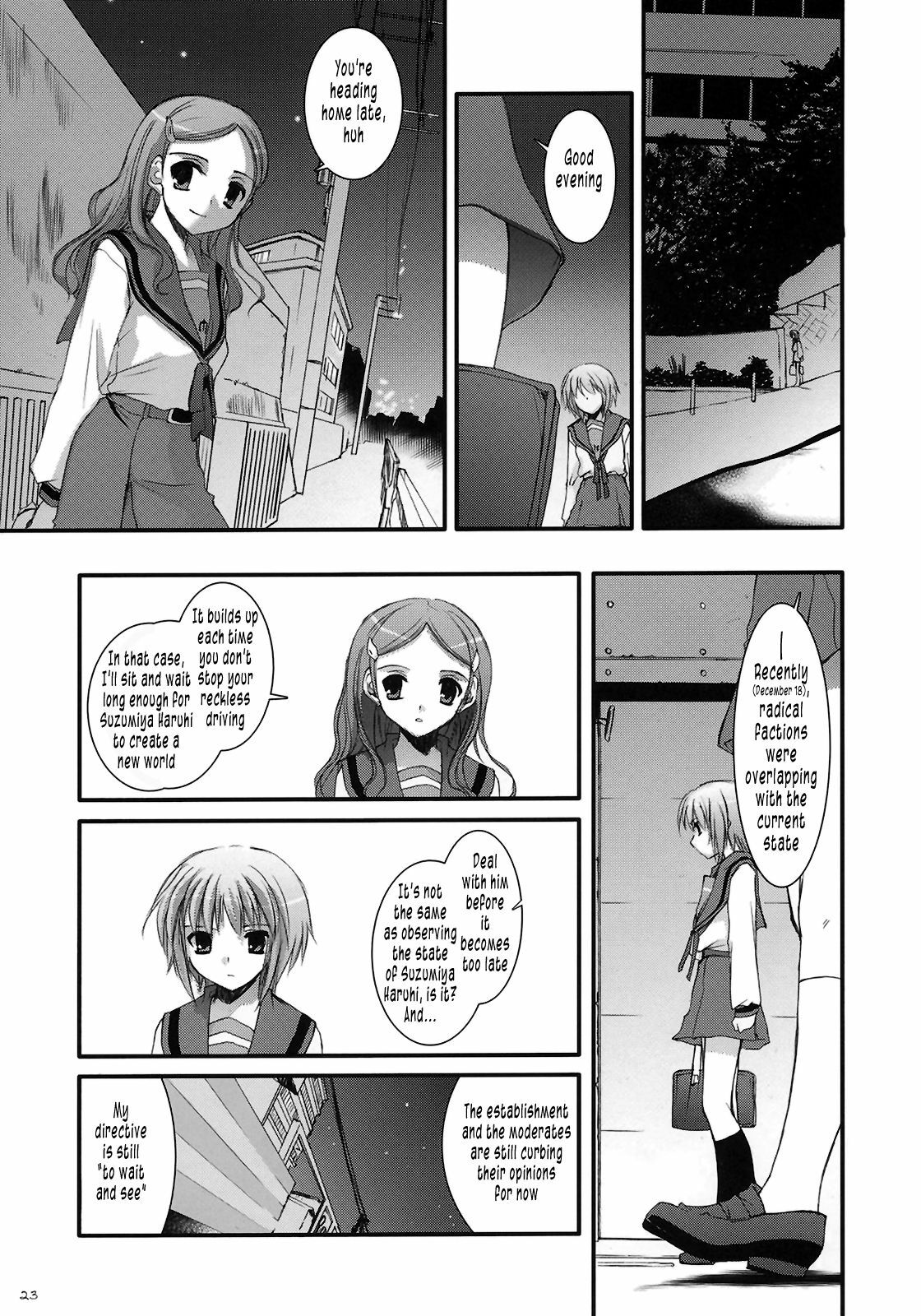 (SC33) [Digital Lover (Nakajima Yuka)] D.L. Action 37 (The Melancholy of Haruhi Suzumiya) [English] [Tonigobe] page 23 full