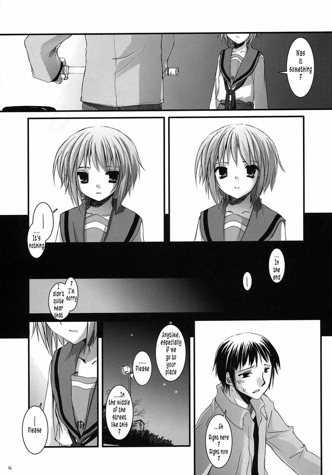 (SC33) [Digital Lover (Nakajima Yuka)] D.L. Action 37 (The Melancholy of Haruhi Suzumiya) [English] [Tonigobe] page 41 full