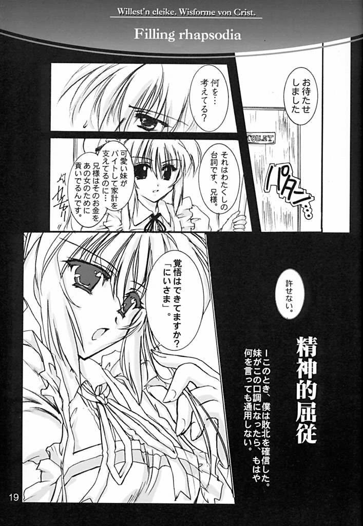 (C61) [Aruku Denpatou no Kai (Atono Matsuri, Kimura Shuuichi)] Filling Rhapsodia (Suika) page 18 full