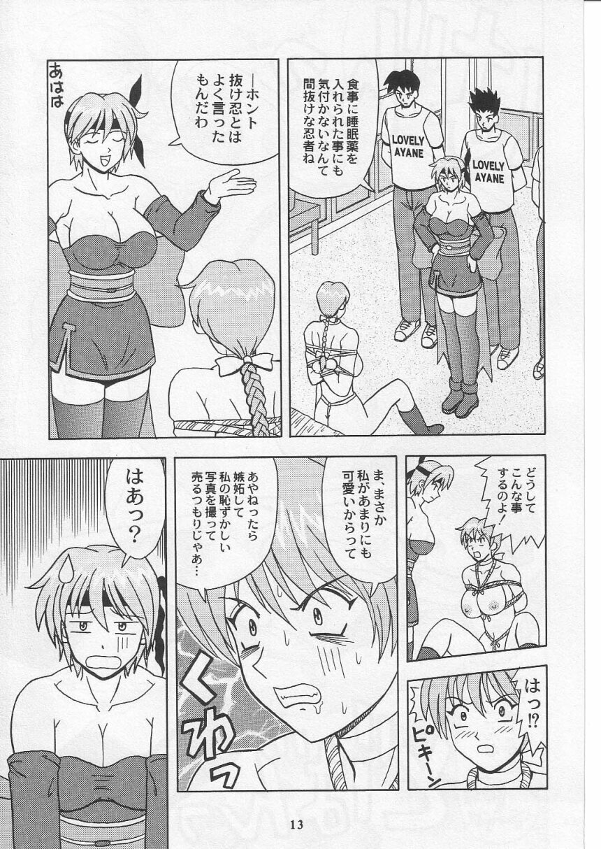 (C63) [HEAVEN'S UNIT (Kouno Kei)] Daten No Hanazono 3 (Dead or Alive) page 12 full