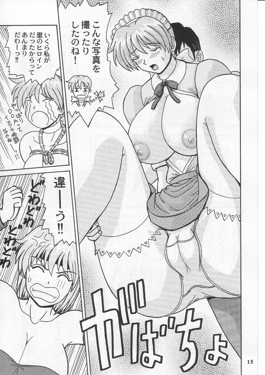 (C63) [HEAVEN'S UNIT (Kouno Kei)] Daten No Hanazono 3 (Dead or Alive) page 14 full