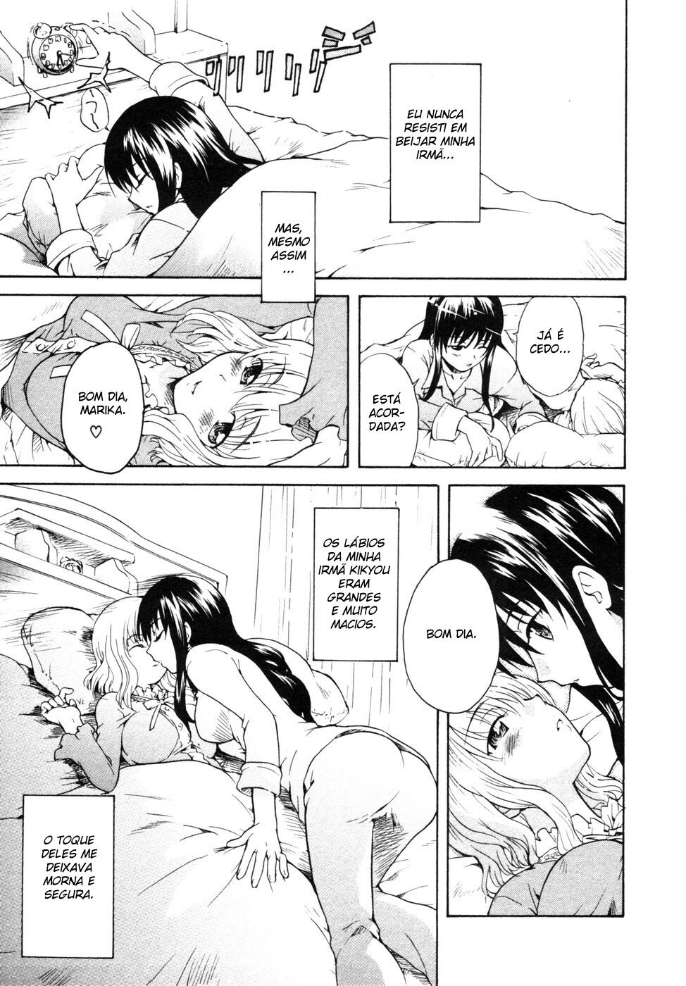 [Sudoo Kaoru] Onee-chan no Kuchibiru | Os Lábios da Minha Irmã (Himitsu no Tobira 4) [Portuguese-BR] [Hentai Underground] page 1 full