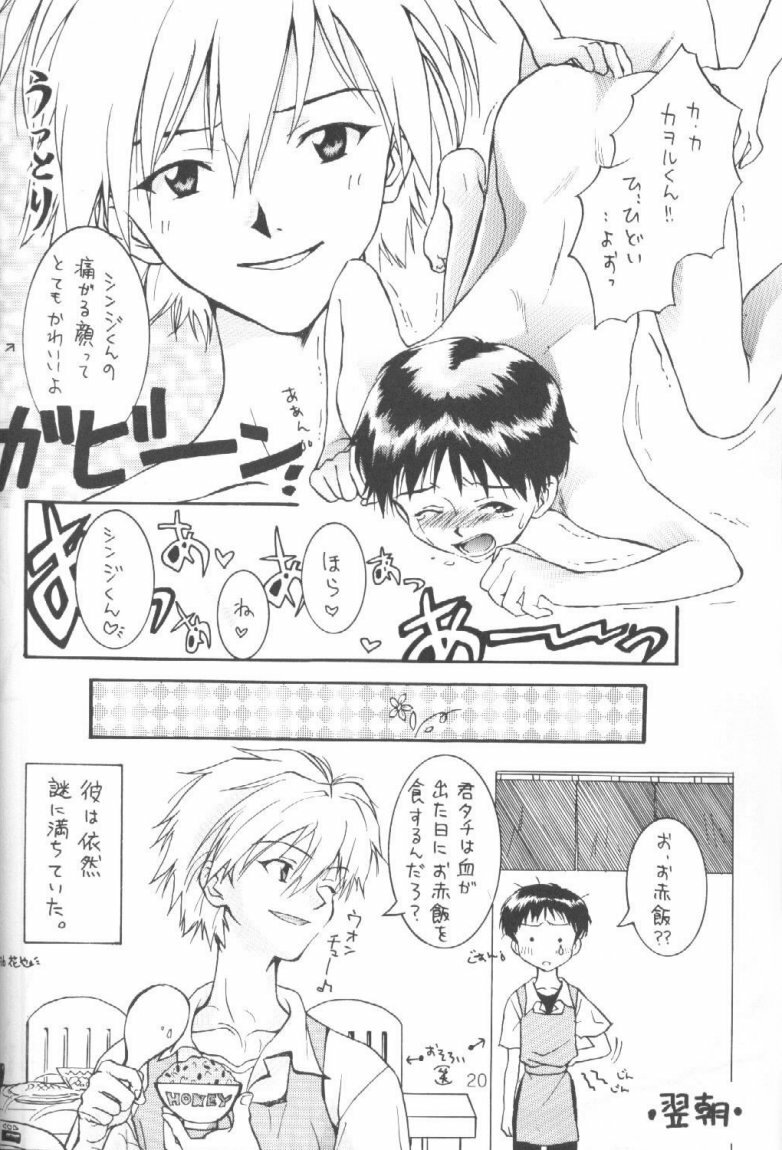 (C51) [Ambivalence (Kana + Tonari No Roto)] Kinjirareta Asobi Romanze D'Amor (Neon Genesis Evangelion) page 19 full