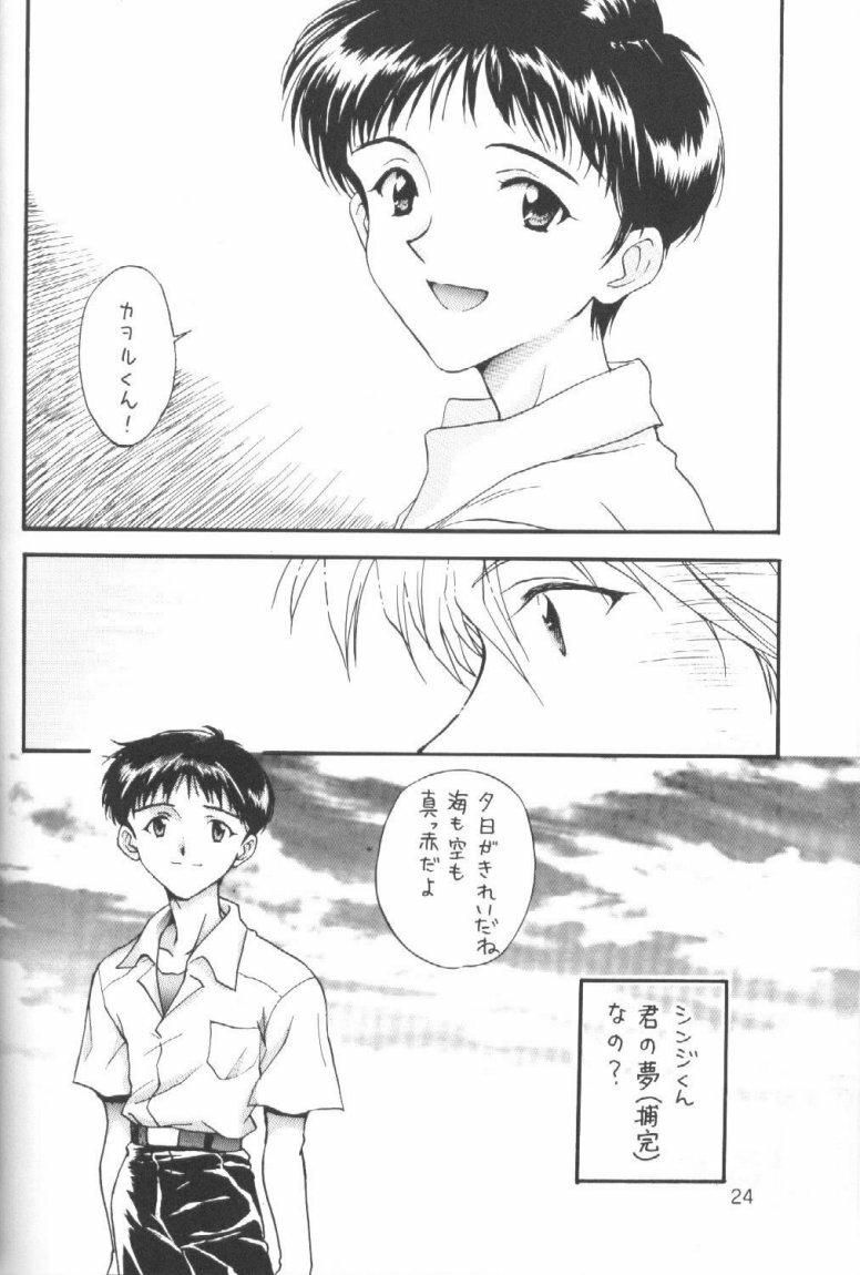(C51) [Ambivalence (Kana + Tonari No Roto)] Kinjirareta Asobi Romanze D'Amor (Neon Genesis Evangelion) page 23 full