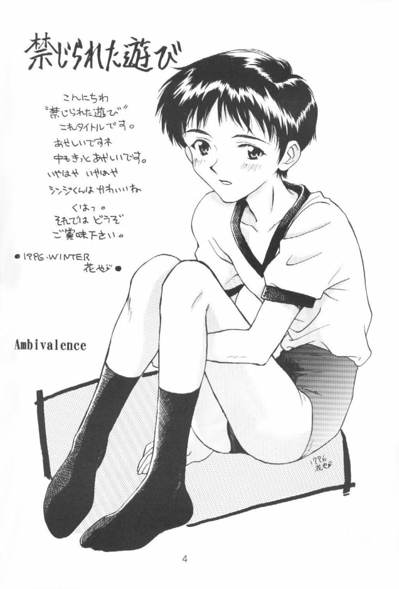 (C51) [Ambivalence (Kana + Tonari No Roto)] Kinjirareta Asobi Romanze D'Amor (Neon Genesis Evangelion) page 3 full