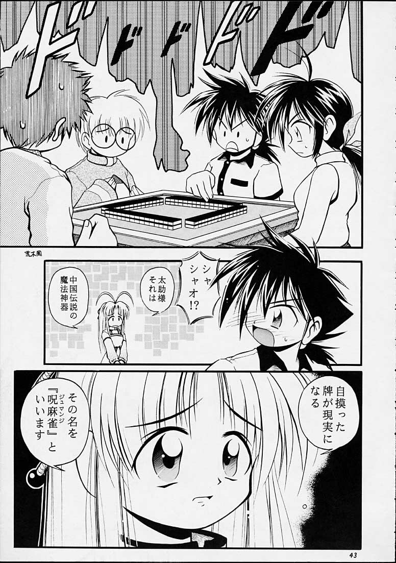 (C55) [Riroland (Kuuya, Satomi Hiroyuki)] Chanto Chanto no Rinshan Kaihou! (Mamotte Shugogetten, Sorcerous Stabber Orphen) page 42 full