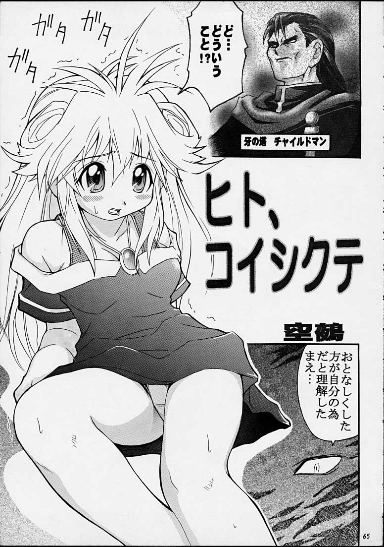 (C55) [Riroland (Kuuya, Satomi Hiroyuki)] Chanto Chanto no Rinshan Kaihou! (Mamotte Shugogetten, Sorcerous Stabber Orphen) page 64 full