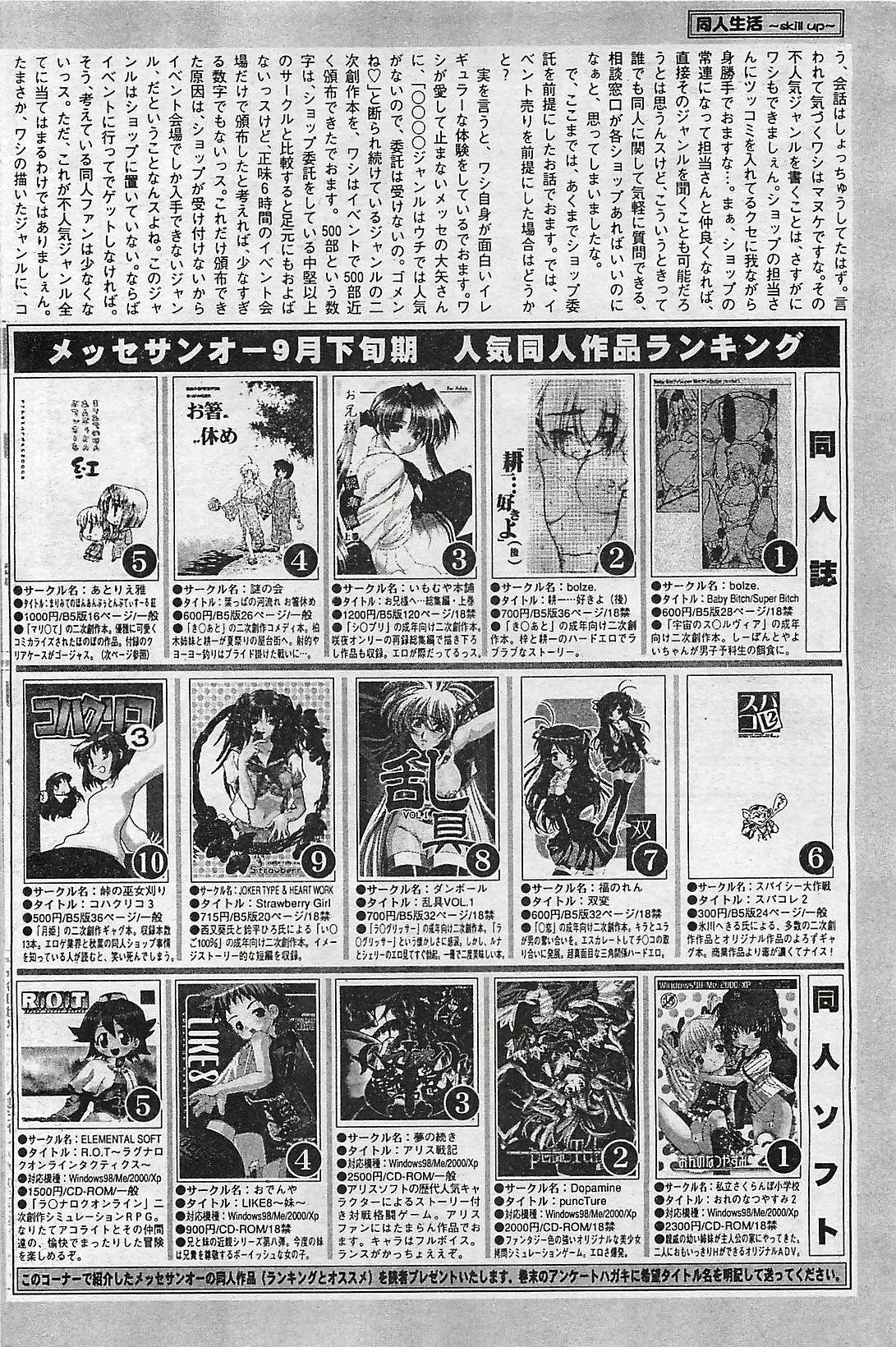 COMIC Penguinclub Sanzokuban 2003-11 page 132 full