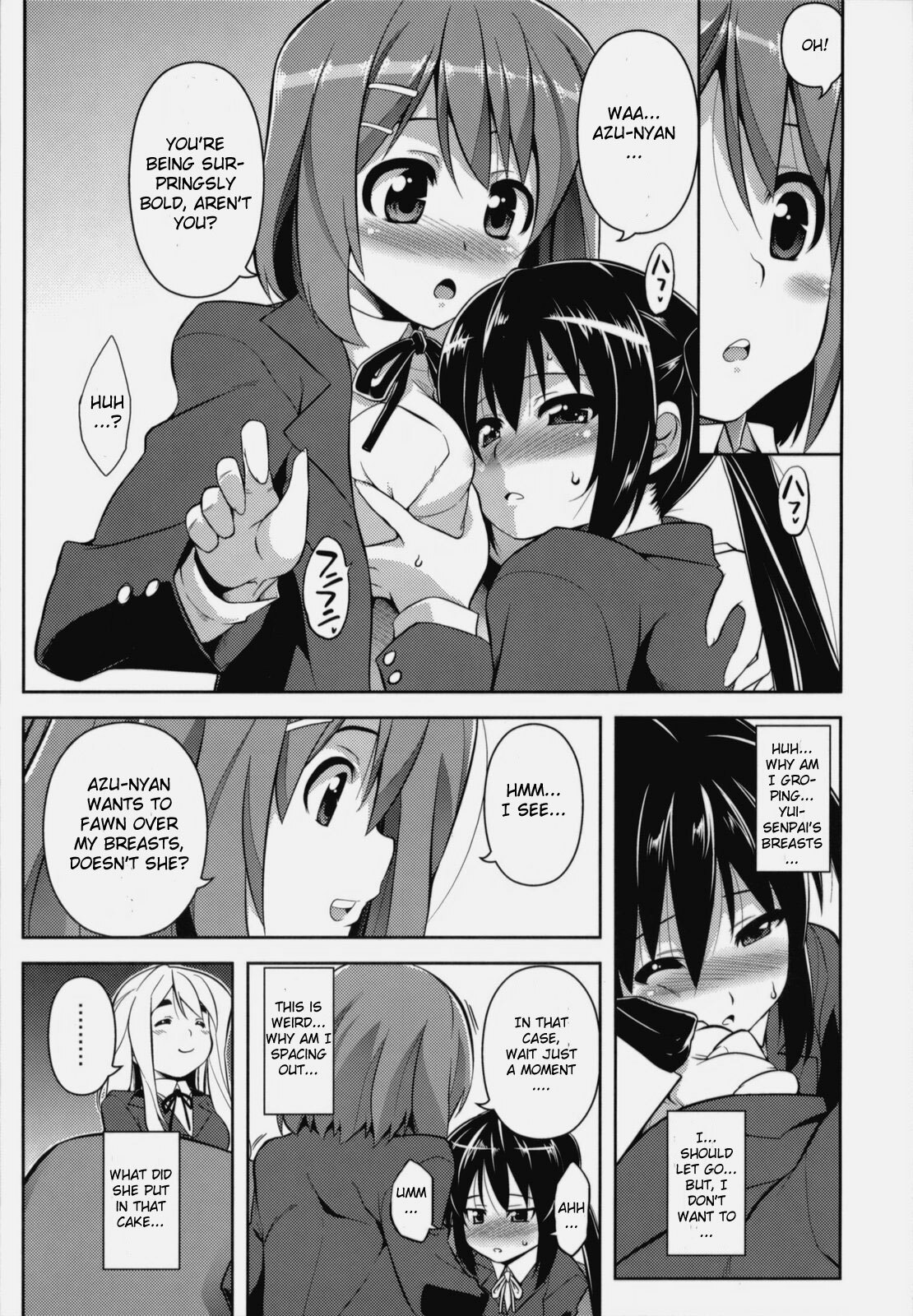 (C76) [STUDIO TIAMAT (TANABE)] MARSHMALLOW NYAN NYAN WHIP (K-ON!) [English] [CGrascal] page 4 full