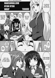 (C76) [STUDIO TIAMAT (TANABE)] MARSHMALLOW NYAN NYAN WHIP (K-ON!) [English] [CGrascal] - page 2