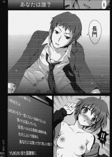 (C76) [Mokusei Zaijuu] Ayanami x Nagato (Suzumiya Haruhi no Yuuutsu, Neon Genesis Evangelion) - page 15