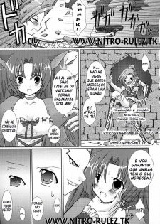 [Rusty Soul, Alto Seneka] Hunting the Vampire Hunter | A Caçada ao Vampiro (Tatakau Heroine Ryoujoku Anthology Toukiryoujoku 3) [Portuguese-BR] [NitrO RuleZ] - page 5