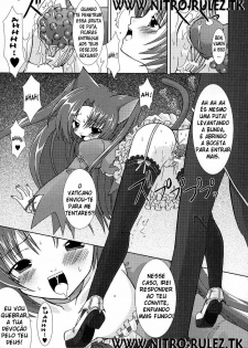 [Rusty Soul, Alto Seneka] Hunting the Vampire Hunter | A Caçada ao Vampiro (Tatakau Heroine Ryoujoku Anthology Toukiryoujoku 3) [Portuguese-BR] [NitrO RuleZ] - page 7