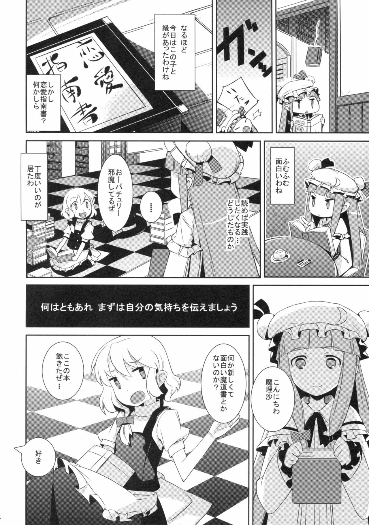 (Reitaisai 6) [NURSERYTALE (Yamane Masato)] Sugar (Touhou Project) page 4 full