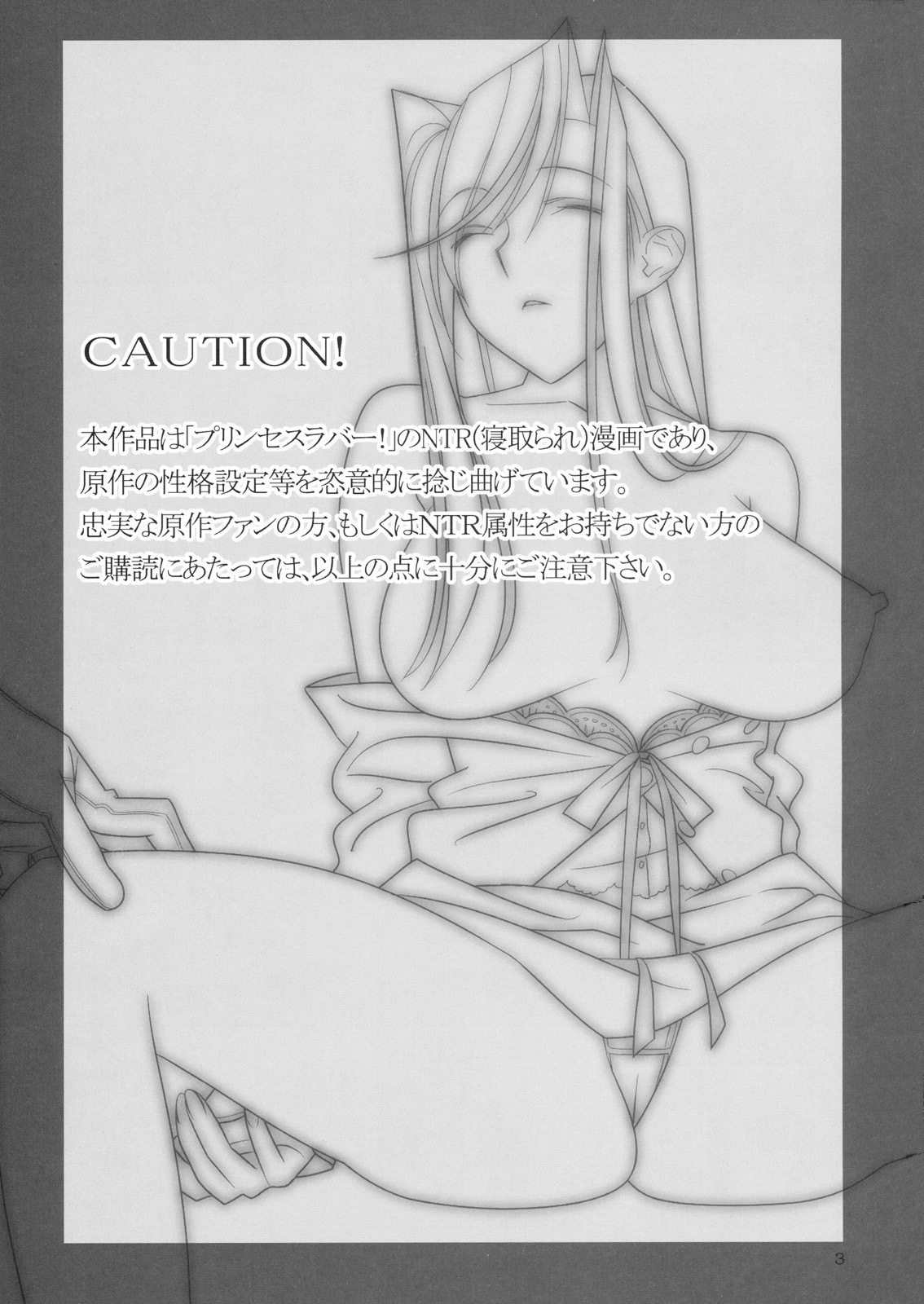 [Hito no Fundoshi (Yukiyoshi Mamizu)] Admired beautiful flower. 2 (Princess Lover!) page 2 full